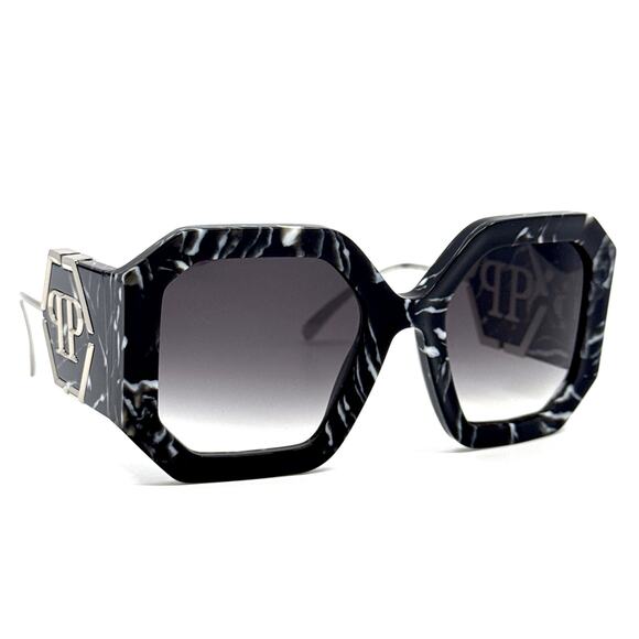 New, PHILIPP PLEIN Sunglasses PLEIN DIVA SPP067 Col.0721 Authentic